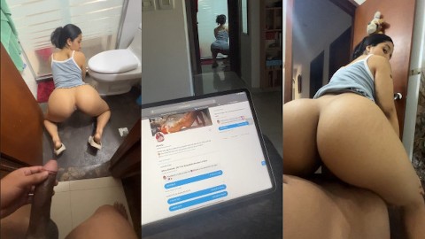 神级臀部的拉丁裔美女🔥勾引自己的干儿子😳完全被自己的欲望控制了